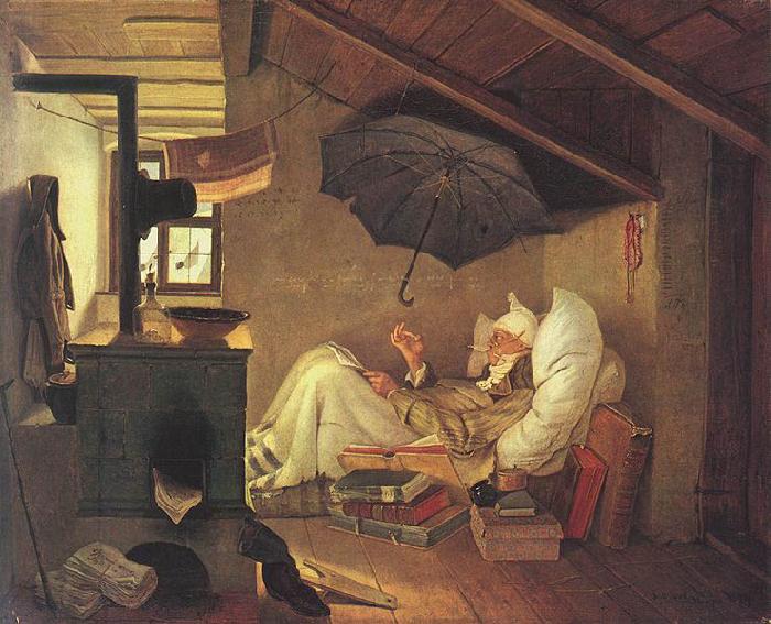 Carl Spitzweg The Poor Poet,